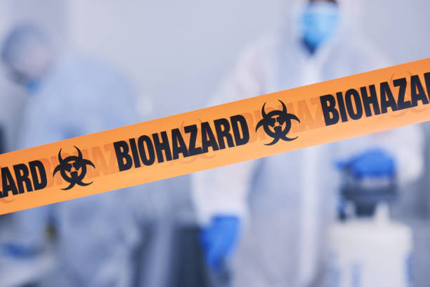 Professional Blood Cleanup technician working in South Jamesport, NY